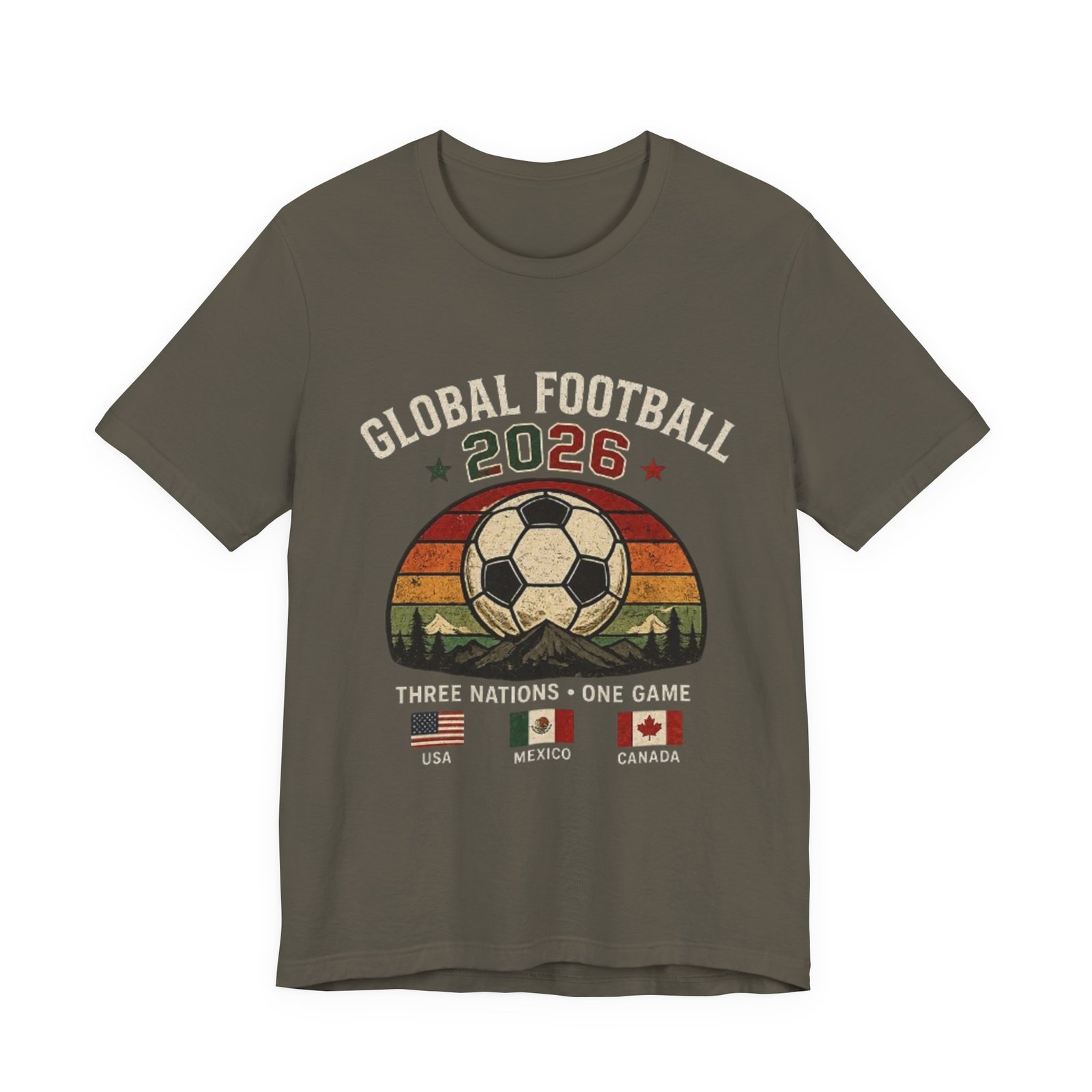 Global Football 2026 Tee | USA Mexico Canada Soccer Shirt - Image 13