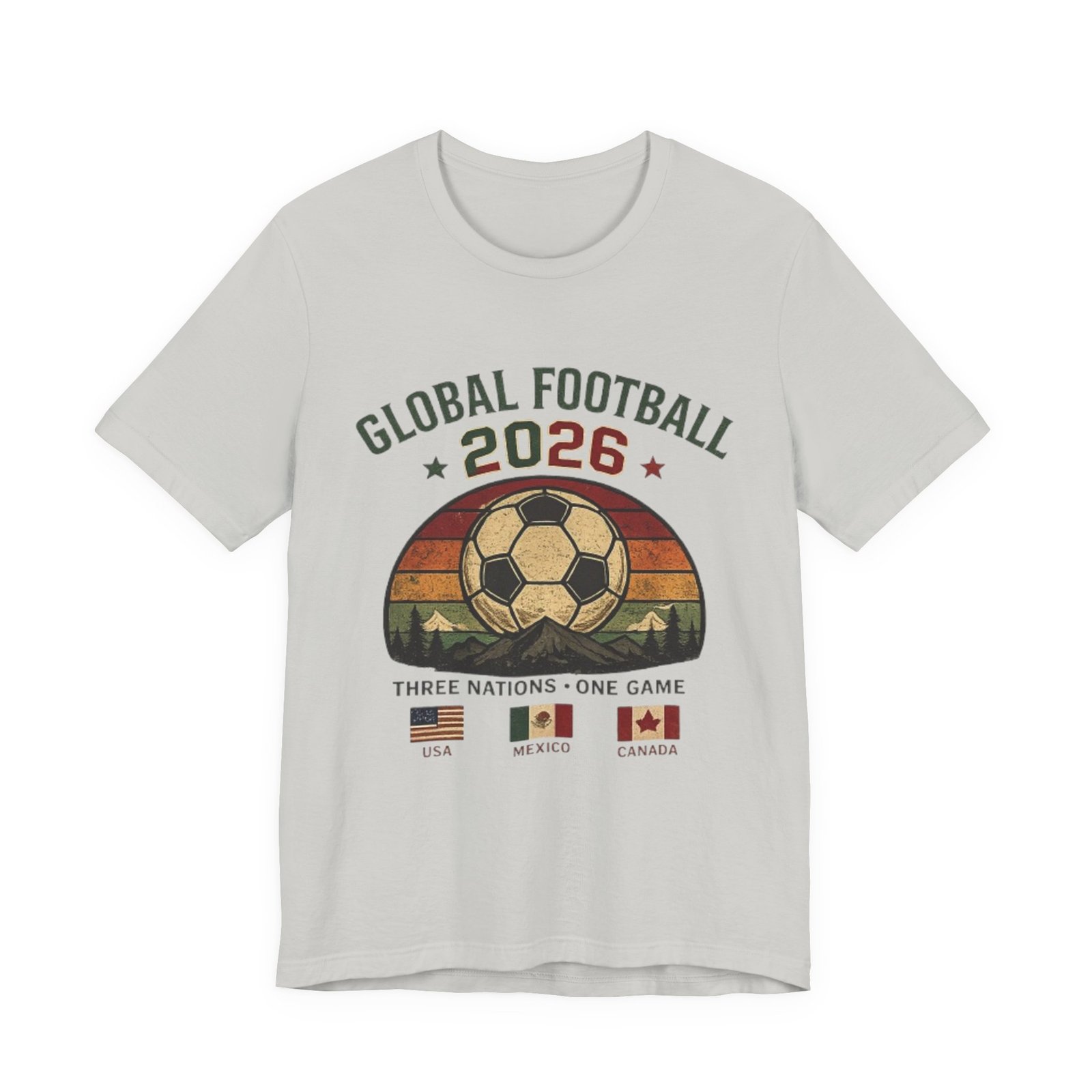 Global Football 2026 Tee | USA Mexico Canada Soccer Shirt - Image 9