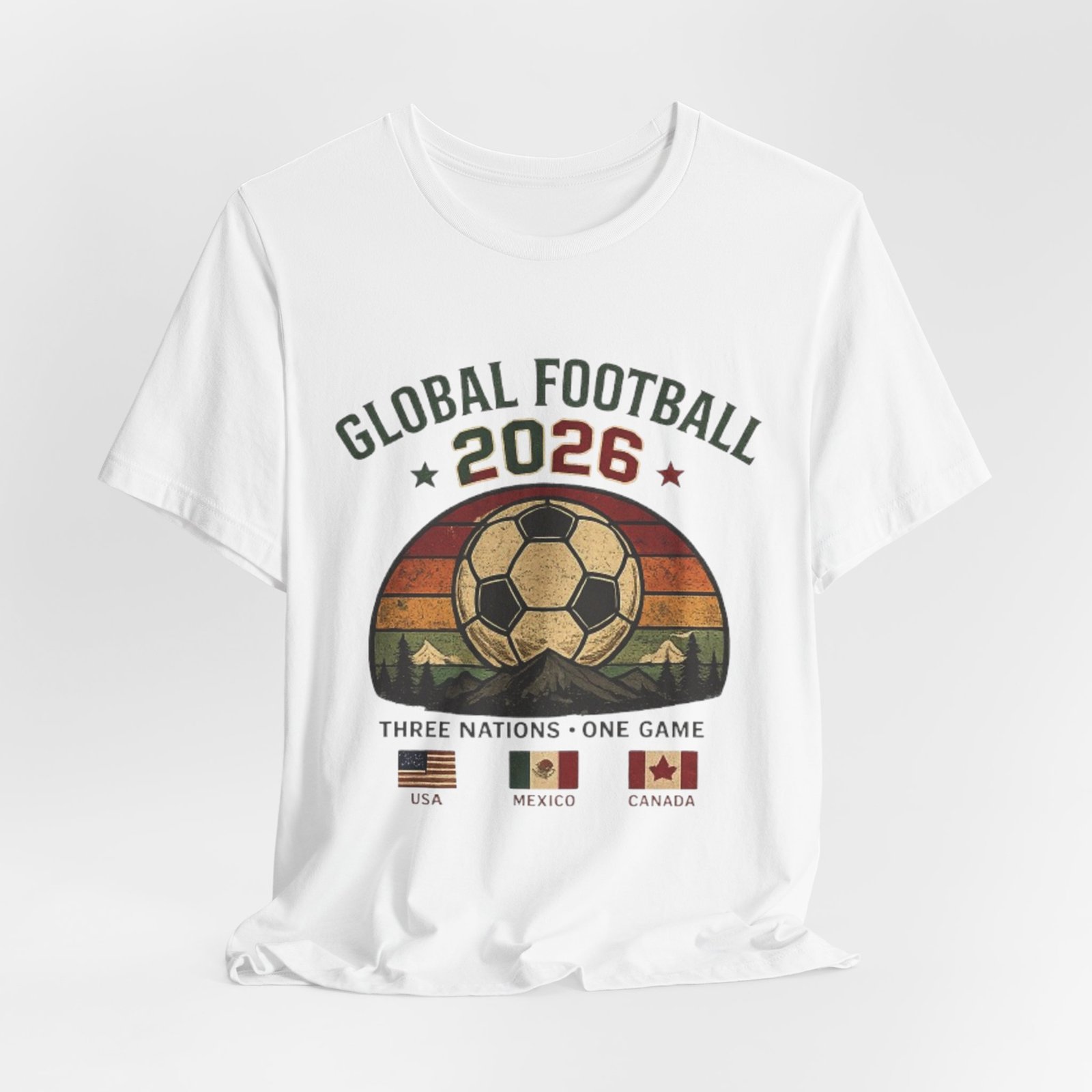 Global Football 2026 Tee | USA Mexico Canada Soccer Shirt - Image 4