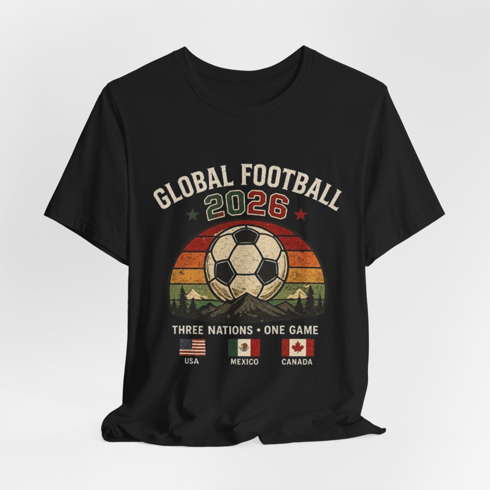 Global Football 2026 Tee | USA Mexico Canada Soccer Shirt - Image 8